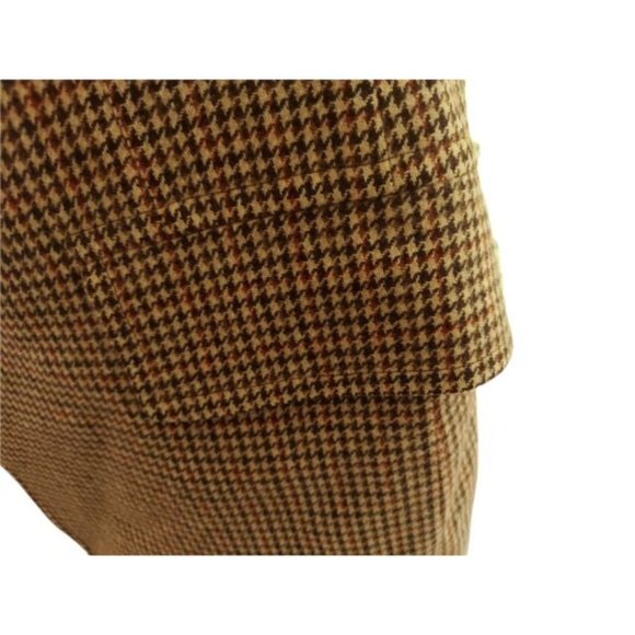VTG HART, SCHAFFNER, & MARX Houndstooth Sport Coat Jacket Size 44 Regular? USA - Picture 8 of 12
